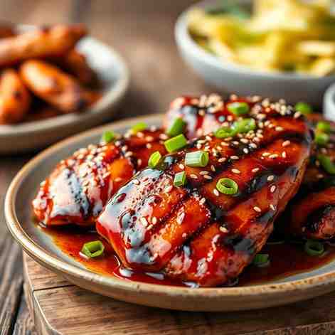 Grill Teriyaki Chicken - Easy Recipe